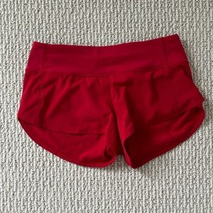 Lululemon speed up low-rise lined short 2.5”